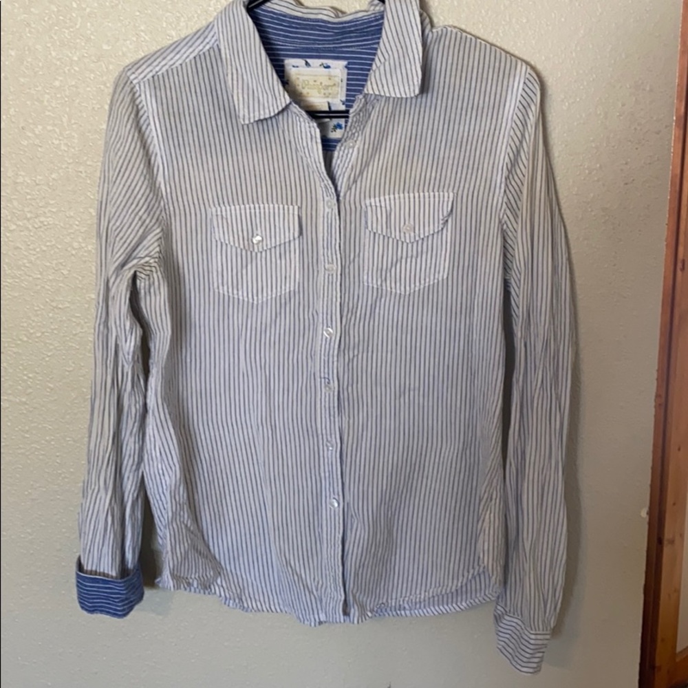 Striped dress shirt